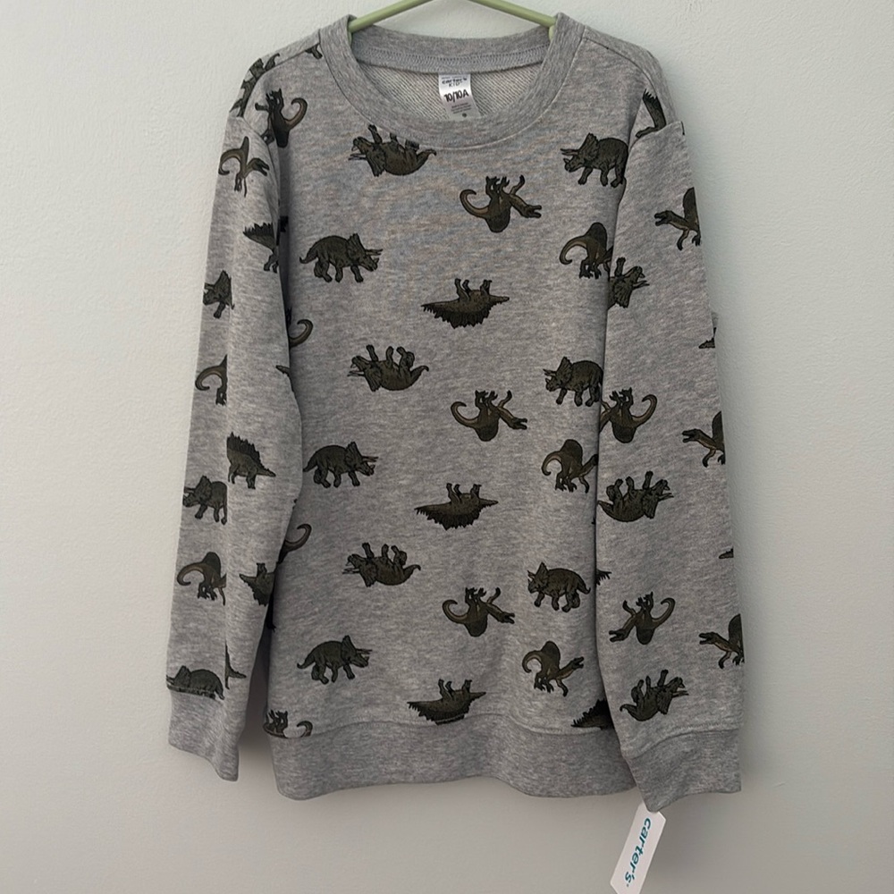 NWT Carter’s boy sweatshirt size 10/10A